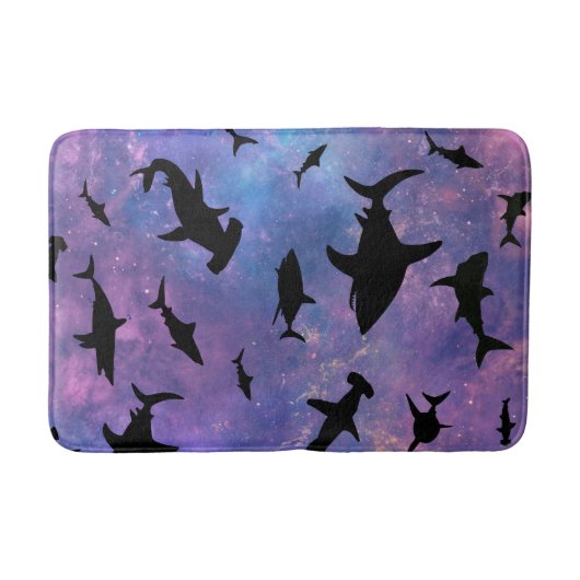 Einfache Haifischkiefer Badematte (Vorderseite)