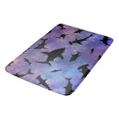 Einfache Haifischkiefer Badematte (Schrägansicht)