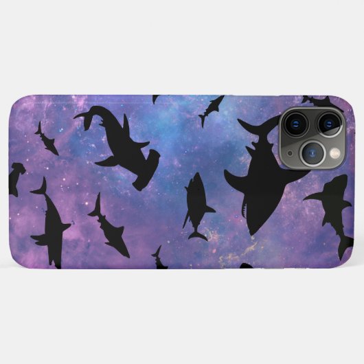 Einfache Haifischkiefer Case-Mate iPhone Hülle (Rückseite (Horizontal))