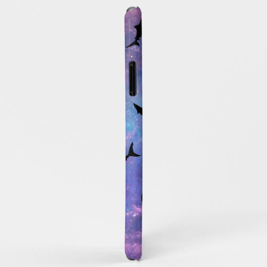 Einfache Haifischkiefer Case-Mate iPhone Hülle (Hinten/Rechts)