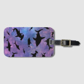 Einfache Haifischkiefer Gepäckanhänger (Vorderseite (Horizontal))