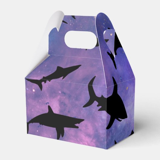 Einfache Haifischkiefer Geschenkschachtel (Vorderseite)