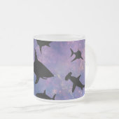 Einfache Haifischkiefer Mattglastasse (VorderseiteRechts)