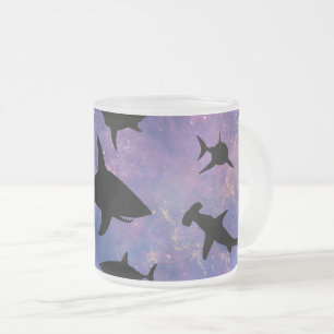 Einfache Haifischkiefer Mattglastasse