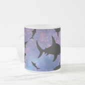 Einfache Haifischkiefer Mattglastasse (Vorderseite Links)