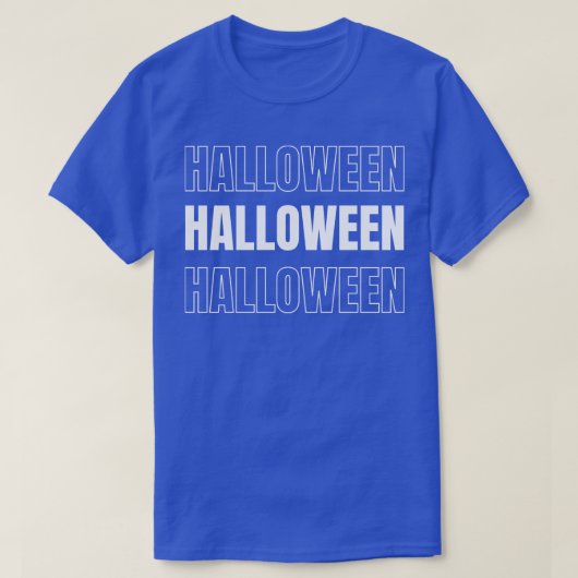 Einfache Halloween-Kostümidee Halloween-Geschenkid T-Shirt (Design vorne)