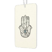 Einfache Hand gezeichnet Floral Hamsa Hand Autolufterfrischer (Links)