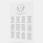 Einfache Hand gezeichnete Kirschblossom Sitzkarte Acrylschild (Winkel)