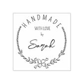Einfache Handarbeit mit Liebe Gummistempel (Prägung)