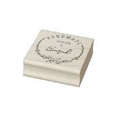 Einfache Handarbeit mit Liebe Gummistempel (Stempel)