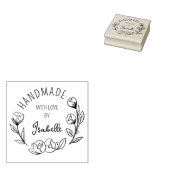 Einfache Handarbeit mit Liebe Gummistempel (Stempel)