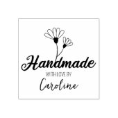 Einfache, handgefertigte Blütenpracht Gummistempel (Prägung)