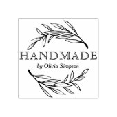 Einfache handgefertigte Briefmarke für kleine Unte Gummistempel (Prägung)