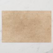 Einfache handgemachte Echtheitsbescheinigung (Rückseite)