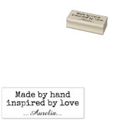 Einfache handgemachte Verpackung Stempel (Stempel)