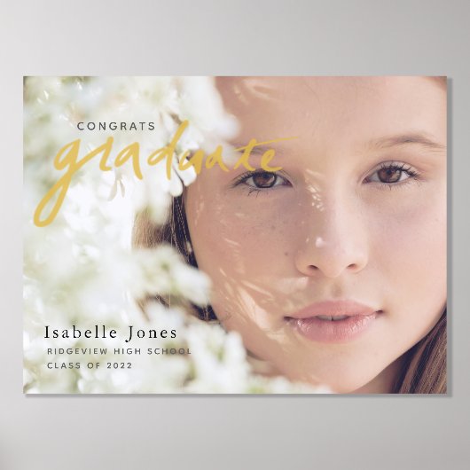 Einfache handgeschriebene Script-Abschluss für Fot Foliendrucke (Vorderseite)