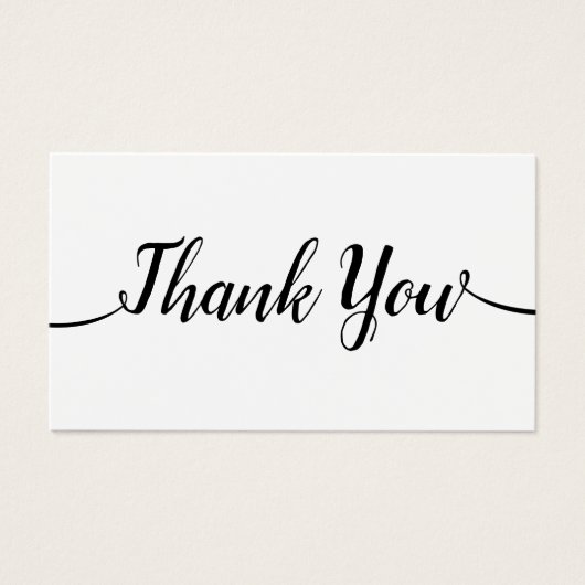 Einfache handgeschriebene Skriptkalligraphie Viele (Vorderseite)