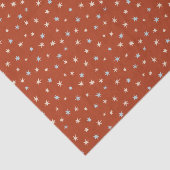 Einfache handgezeichnet Scattered Holiday Stars Seidenpapier (Ausschnitt)