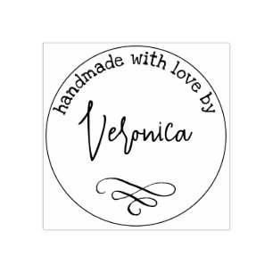 Einfache Handhabung mit Liebe nach Vornamen Gummistempel