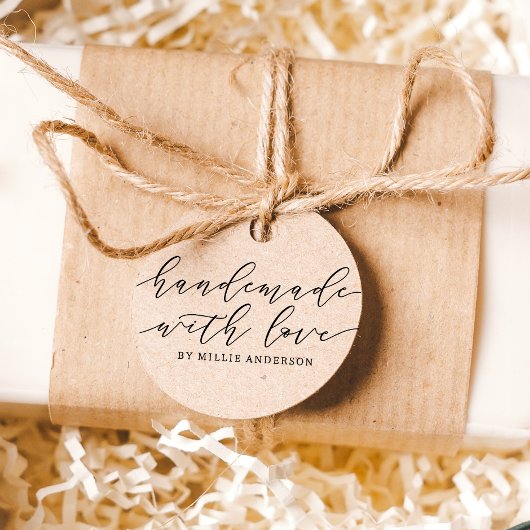 Einfache Handhabung mit Liebe Script Kleines Unter Permastempel