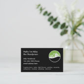 Einfache Handyman Business Contact Cards Visitenkarte (Stehend Vorderseite)