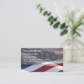 Einfache Handyman-Visitenkarte Visitenkarte (Stehend Vorderseite)