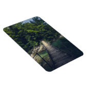 Einfache Hängebrücke über den Fluss Idrijca, Slove Magnet (Rechte Seite)