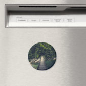 Einfache Hängebrücke über den Fluss Idrijca, Slove Magnet (In Situ (Geschirrspüler))