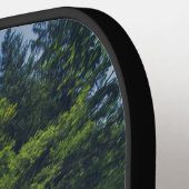 Einfache Hängebrücke über den Fluss Idrijca, Slove Pickleball Schläger (Linke Seite)