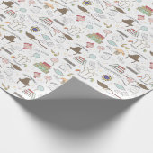 Einfache Harry Potter Baby-Party Geschenkpapier (Ecke)