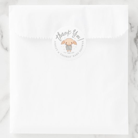 Einfache Harry-Potter-Baby-Party Runder Aufkleber (Tasche)