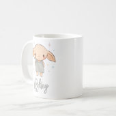Einfache Harry Potter - Dobby Baby Party Kaffeetasse (Vorderseite Links)