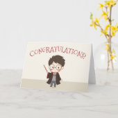 Einfache Harry Potter Herzlichen Glückwunsch Karte (Gelbe Blume)