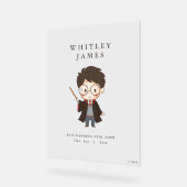 Einfache Harry Potter Kinderdusche Acrylschild (Winkel)