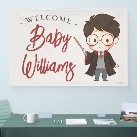 Einfache Harry Potter Kinderdusche Banner (Messe)