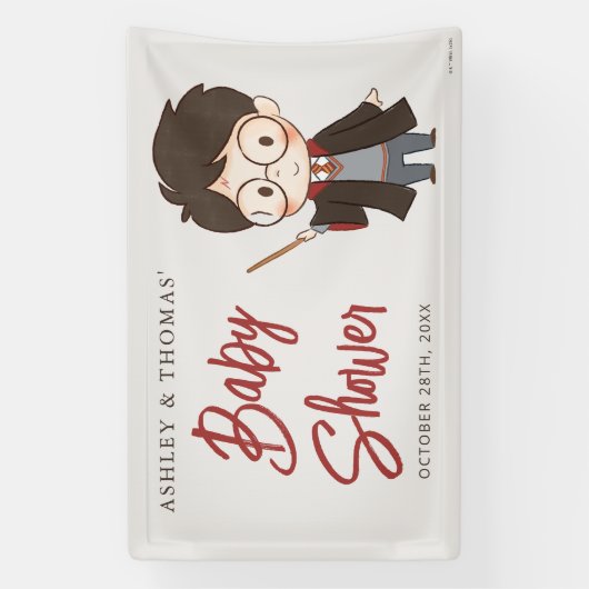 Einfache Harry Potter Kinderdusche Banner (Vertikal)