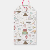 Einfache Harry Potter Kinderdusche Geschenkanhänger (Rückseite)