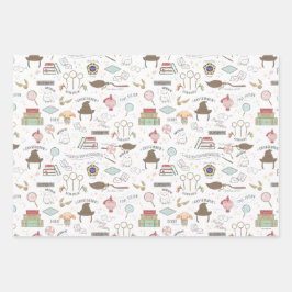 Einfache Harry Potter Kinderdusche Geschenkpapier Set