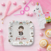 Einfache Harry Potter Kinderdusche Pappteller (Party)