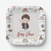 Einfache Harry Potter Kinderdusche Pappteller (Vorderseite)