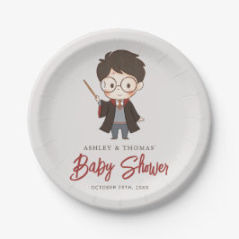 Einfache Harry Potter Kinderdusche Pappteller