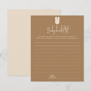 Einfache Hasenbuschliste