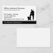 Einfache Haushaltsberatung Visitenkarte (Vorne/Hinten)