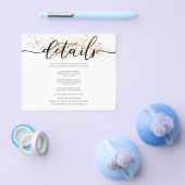 Einfache HAUSHALTSKARTE Flyer (Einzeln)