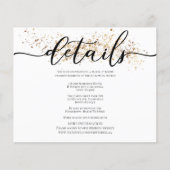 Einfache HAUSHALTSKARTE Flyer (Vorne)