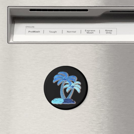 einfache hawaiianische Drucke Magnet (In Situ (Geschirrspüler))