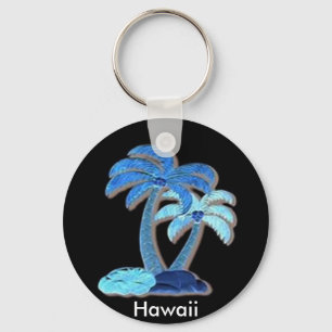 einfache hawaiianische Drucke Schlüsselanhänger