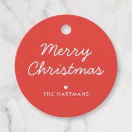 Einfache Heart Custom Color Weihnachtsgeschenke Ta Geschenkanhänger