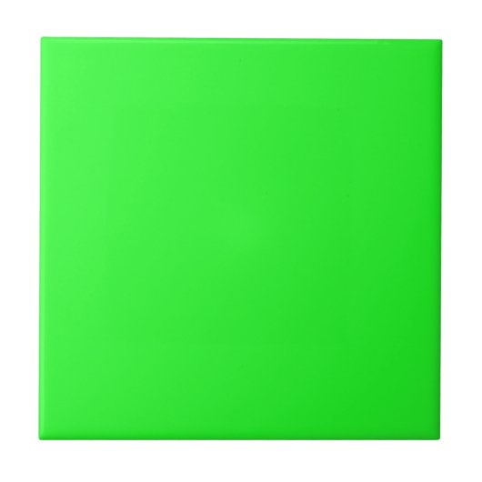 Einfache, heiß grüne Solid-Farbe Fliese (Vorderseite)