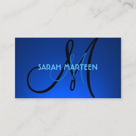 Einfache, hellblaue, kundenspezifische Visitenkart Visitenkarte